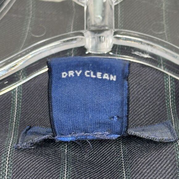 J Crew Blazer Women 6 Navy Blue Striped Jacket Preppy Academia Corpcore Polished - Picture 6 of 7